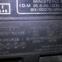 hitachi trk-510e-cassette recorder-внос швеицария, снимка 10 - Радиокасетофони, транзистори - 24096170