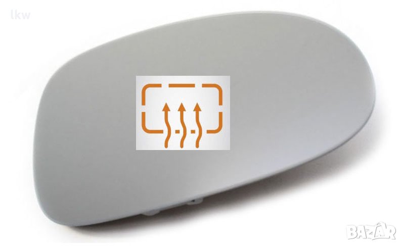 Стъкло за огледало с подгряване за VW GOLF V 2003-2009 Шоф. или Пасаж. страна, снимка 1