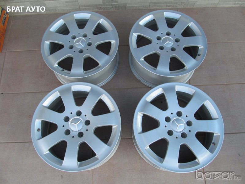 ОРИГИНАЛНИ АЛУМИНИЕВИ ДЖАНТИ 16'' ЗА МЕРЦЕДЕС Е 211/C 203/C 204, снимка 1