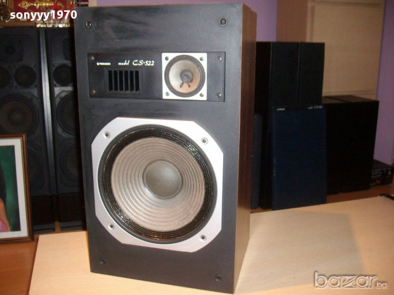 pioneer made in japan-ретро тонколона-1брои-внос швеицария, снимка 1