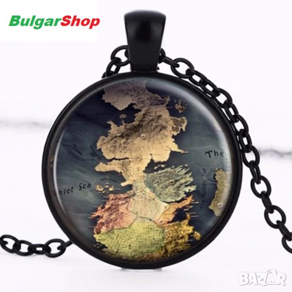 Weateros Карта на Светът на Игра на Тронове, снимка 1