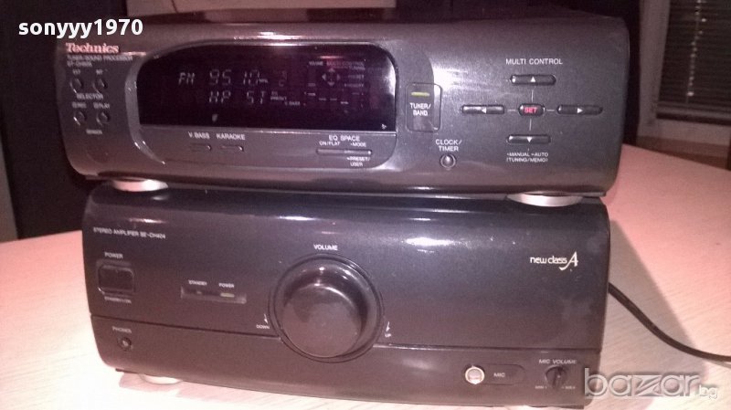 Technics-amplifier+tuner /procesor/preamp-внос швеицария, снимка 1