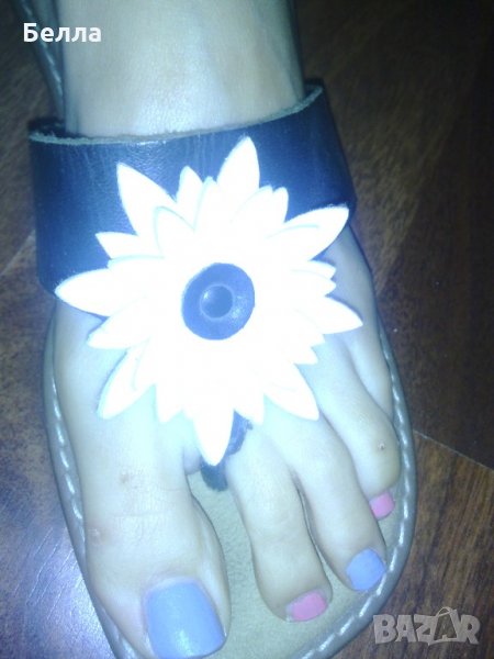 Monte go Bay  оригинални чехли естествена кожа , снимка 1