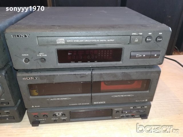 sony amplifier+cd+deck+tuner-made in japan-внос швеицария, снимка 4 - Ресийвъри, усилватели, смесителни пултове - 21240479