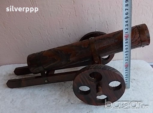  Дървен топ , снимка 2 - Антикварни и старинни предмети - 19591006