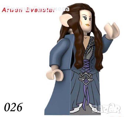 Мини фигури Хобит Властелинът на пръстените Гандалф Билбо Азог Саруман Урук-хай Дайн Гоблин, снимка 7 - Конструктори - 24222029