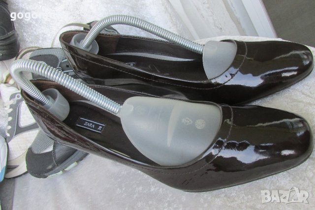 Eлегантни  N- 39- 40 ежедневни дамски обувки ZARA original,100% естествена кожа,GOGOMOTO.BAZAR.BG, снимка 7 - Дамски ежедневни обувки - 21945562