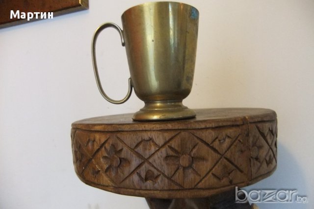   Стара посребрена - Халба (755), снимка 1