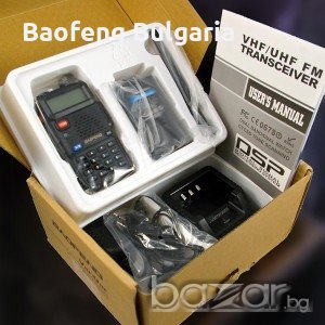Двубандова Радиостанция Uv-5r Baofeng 136 до 174 400 до 520 M , снимка 3 - Други - 12474172