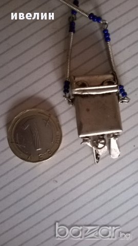 старо посребрено колие, снимка 2 - Колиета, медальони, синджири - 13211333