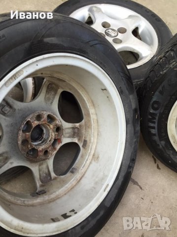 Лети джанти Алуминиеви 14 цола 4х100 мм Голф,Опел, снимка 2 - Гуми и джанти - 25132893