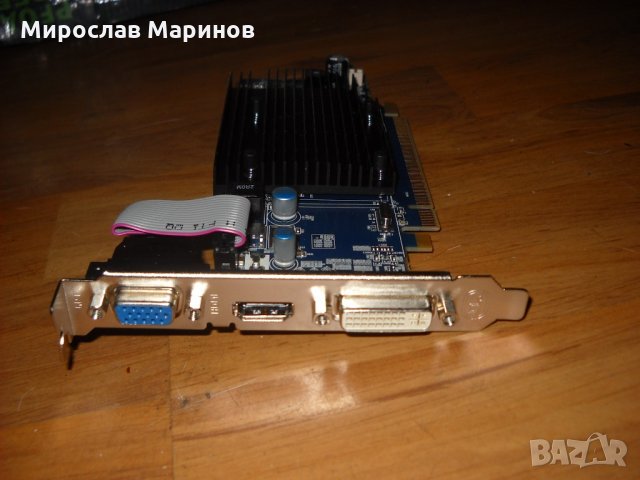 301.Я.Видеокарта SAPPHIRE ATI Radeon HD 4350 512 MB DDR2,64bit,PCI EXPRESS.НОВА, снимка 3 - Видеокарти - 21781233