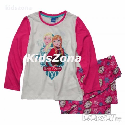 Нова цена! Детска пижама Frozen д.р. за 6 и 8 г. - М4-5, снимка 2 - Детски пижами - 19078223