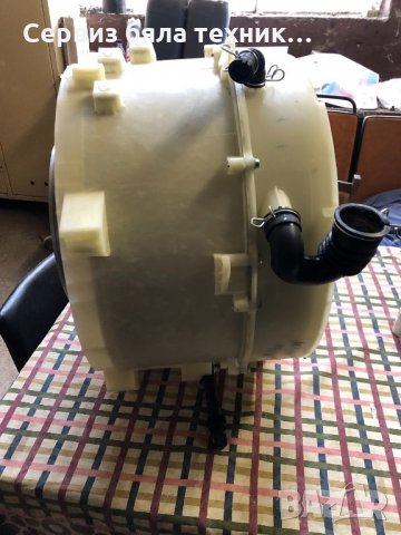 Продавам перфектен барабан+казан с отлични лагери и семеринг  за пералня SAMSUNG WF602 B4BKWQ, снимка 3 - Друга електроника - 23782212