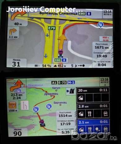 7" GPS навигации за Камион Navi Europe v.R2 с 16 GB Памет , снимка 6 - Други - 18947147