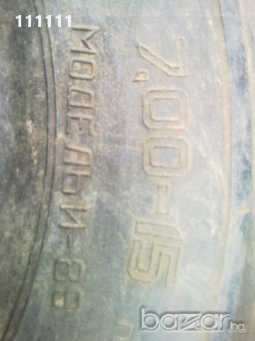Руска гума нова 6 пласта 7,00х15цола, снимка 5 - Части - 15478208