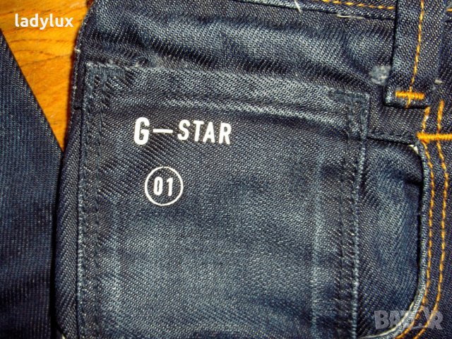 G-star, с висока талия, размер 26. Код 623, снимка 4 - Дънки - 26108657