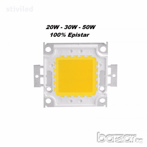 LED 20W студено бяло 100 % EPISTAR , снимка 2 - Прожектори - 15294554