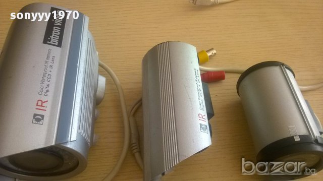 Bitron video-3броя камери за видеонаблюдение-внос швеицария, снимка 4 - Аналогови камери - 12913551