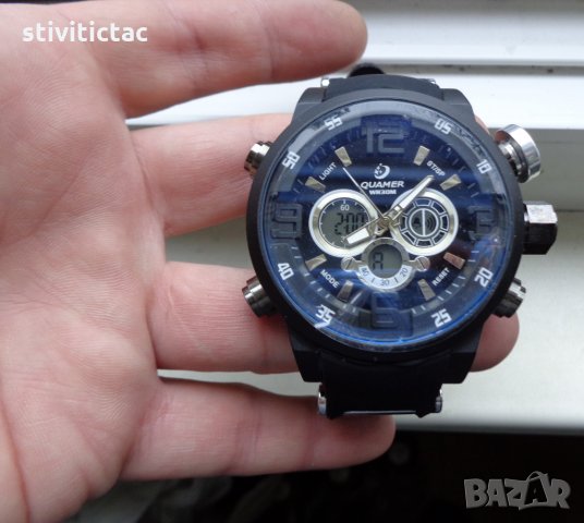 Мъжки часовник # QUAMER # ново бял.,, снимка 2 - Мъжки - 23814684