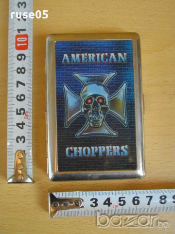 Табакера "AMERICAN CHOPPERS", снимка 1 - Други ценни предмети - 15345957