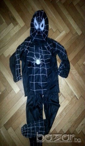 Костюм на черен Спайдърмен.Нови,различни размери., снимка 2 - Други - 20540587