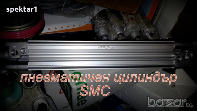елемент за автоматика СМЦ SMC МАРКОВ ПНЕВМАТИЧЕН ЦИЛИНДЪР, снимка 1
