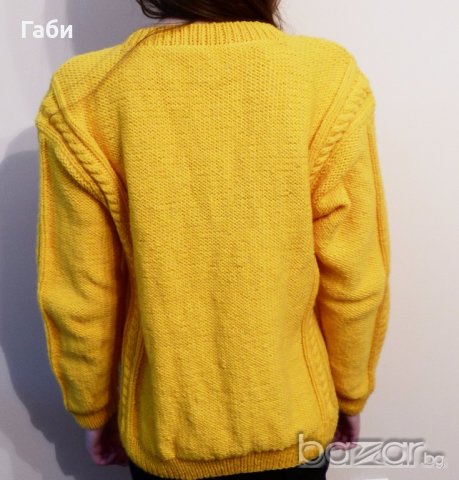 Ръчно плетена дамска блуза, снимка 6 - Блузи с дълъг ръкав и пуловери - 18762739