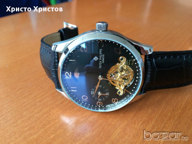 Продавам часовник Patek Philippe Two Time Tourbillon реплика клас ААА+, снимка 12 - Мъжки - 8301601