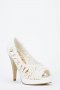 модерни сандали - обувки в бяло внос от Англия за 20лв., снимка 1 - Сандали - 15292566