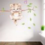 Игриво коте котенце на клон стикер лепенка за стена или гардероб самозалепващ