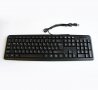 Клавиатура тънка черна с кирилица USB 1,3m, снимка 1 - Клавиатури и мишки - 17441119