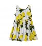 Детска рокля на лимони лимончета, снимка 1 - Детски рокли и поли - 25140575