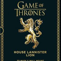 Маска - Game of Thrones House Lannister Lion Mask and Wall Mount, снимка 1 - Други ценни предмети - 22762491