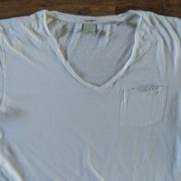 Scotch and Soda Cotton V-Neck T Shirt - страхотна мъжка тениска, снимка 4 - Тениски - 25414458