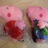  семейство пепа пиг Pig Peppa плюшена играчка прасе родители, снимка 7 - Плюшени играчки - 11806496