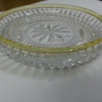 кристална купа чиния , снимка 7 - Чинии - 25134549