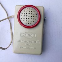 интересен ретро микрофон "DAIMON" 2222 - MADE IN GERMANY, снимка 1 - Микрофони - 23416659