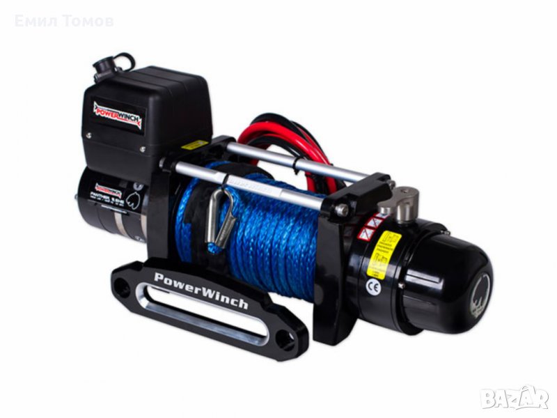 Лебедка PowerWinch PW 9.5 PANTHER HIGH SPEED SR-синтетично въже, снимка 1