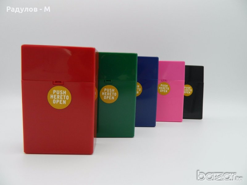 Кутия за цигари 80мм PVC /7714, снимка 1