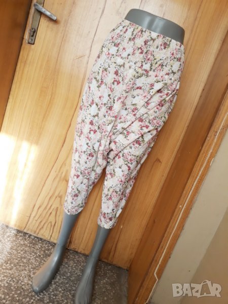 Цветни потури / шалвари в жълто С, снимка 1