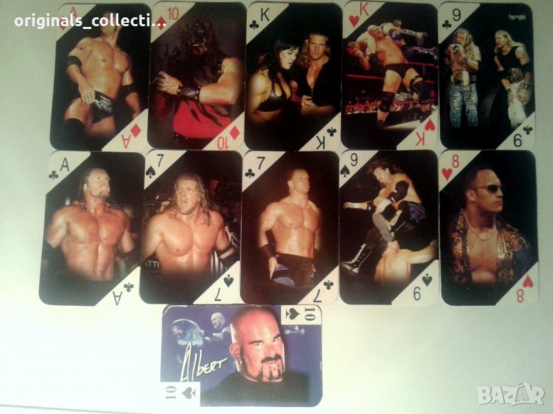 Стари карти с кечисти - WWE, снимка 1