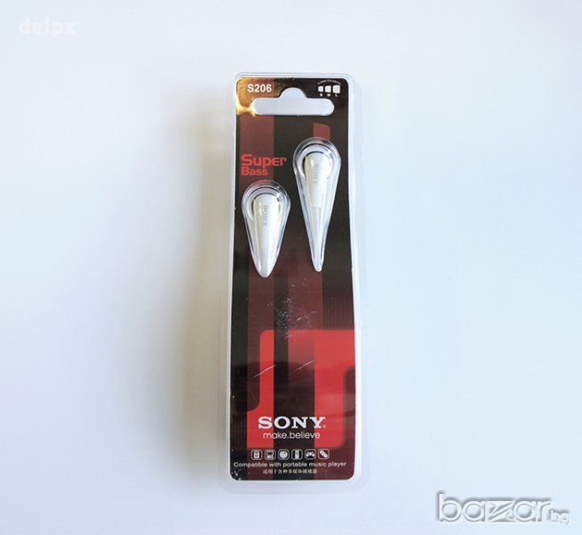 Слушалки тапи стерео 116dB, снимка 1