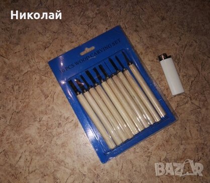 Мини дърводелски длета за дърворезба 10 бр. комплект, снимка 4 - Други инструменти - 25529573