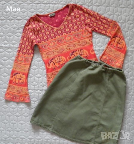 Дамски лот пола блуза и тениска