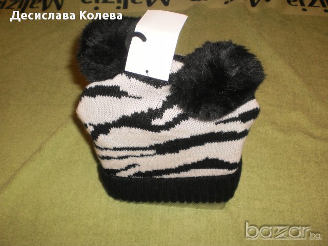 Нова шапка Н&М, размер 110/128, много топла, снимка 2 - Шапки, шалове и ръкавици - 8326666
