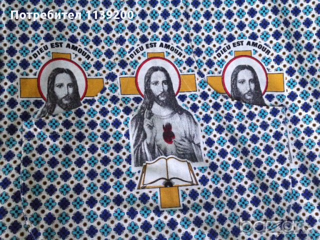 Нов африкански памучен кафтан с Иисус Христос L, снимка 9 - Рокли - 18031622