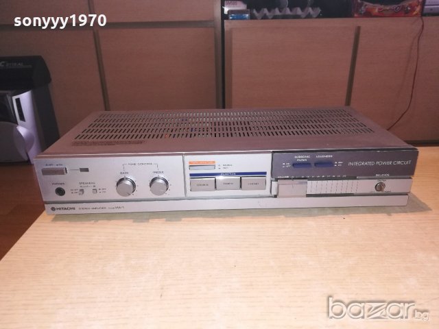 hitachi ha-1 amplifier-made in japan-внос франция, снимка 6 - Ресийвъри, усилватели, смесителни пултове - 20834647
