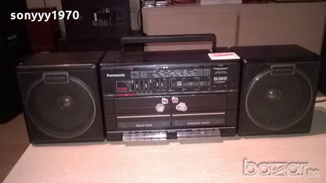 panasonic rx-cw42-ретро колекция-внос швеицария, снимка 4 - Ресийвъри, усилватели, смесителни пултове - 19384997