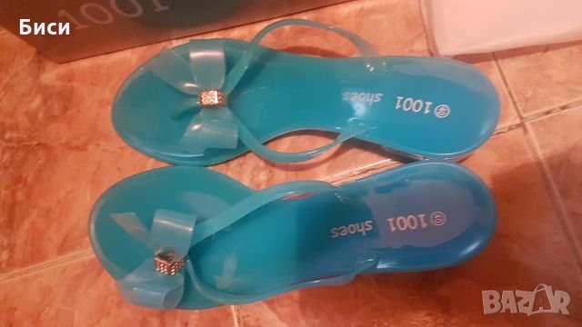 Летни силиконови маркови чехли , снимка 4 - Чехли - 23820056